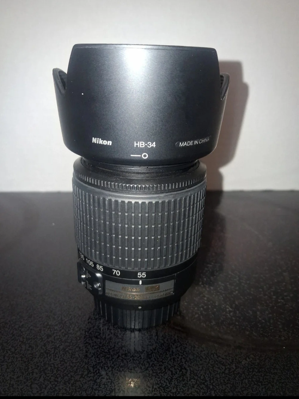 Nikon AF-S DX Nikkor Ed 55-200mm 1:4-5.6G Digital SLR Camera Zoom Lens